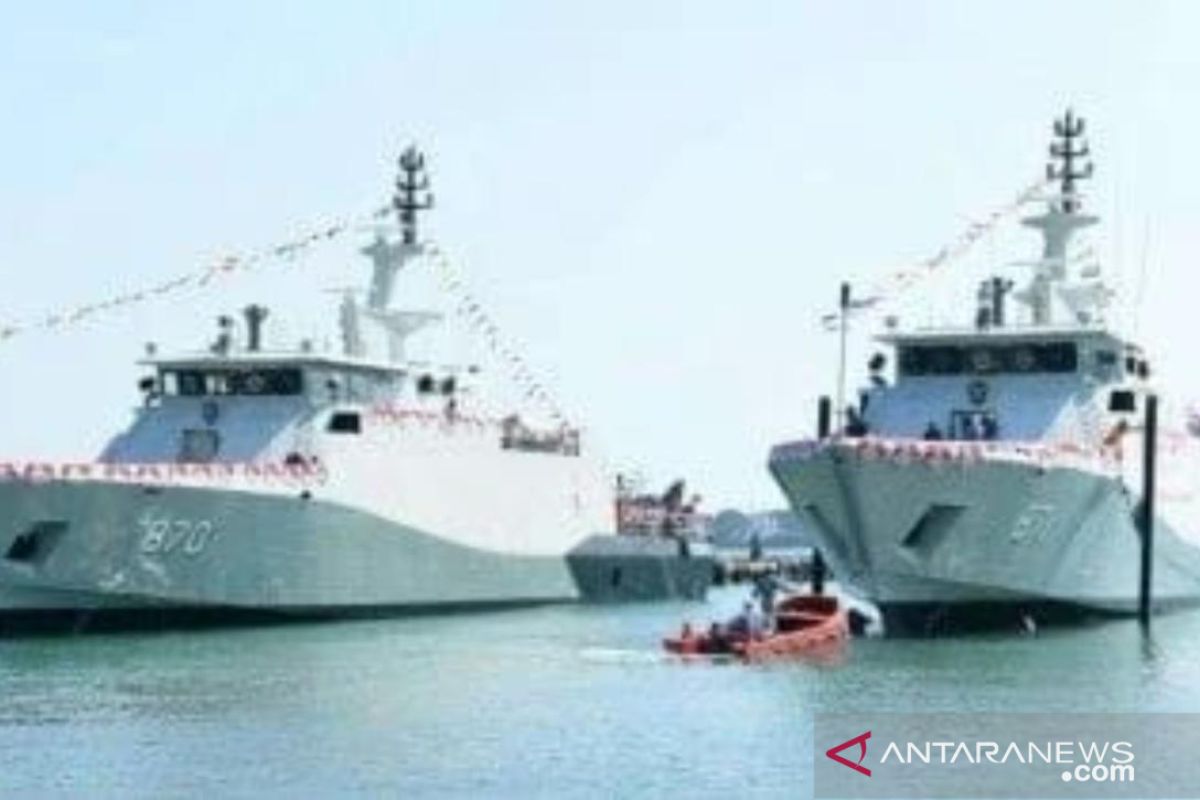 TNI AL luncurkan dua kapal perang baru patroli cepat