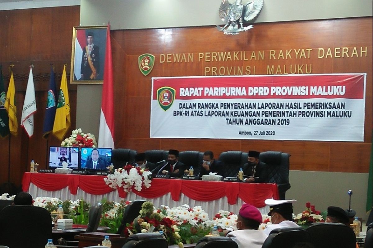 BPK berikan opini WTP atas laporan keuangan Pemprov Maluku 2019