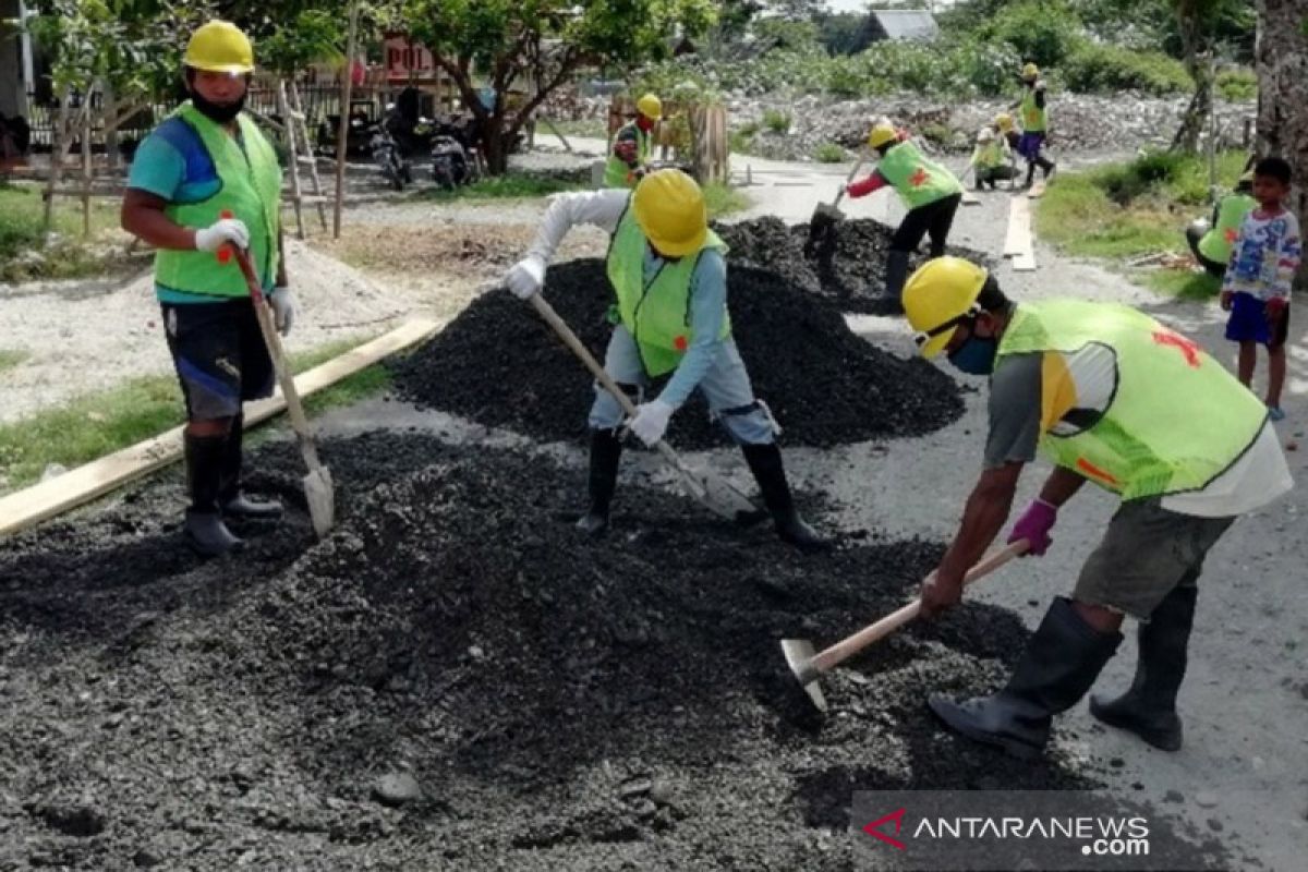 387.549 orang telah bekerja dalam Program Padat Karya Tunai