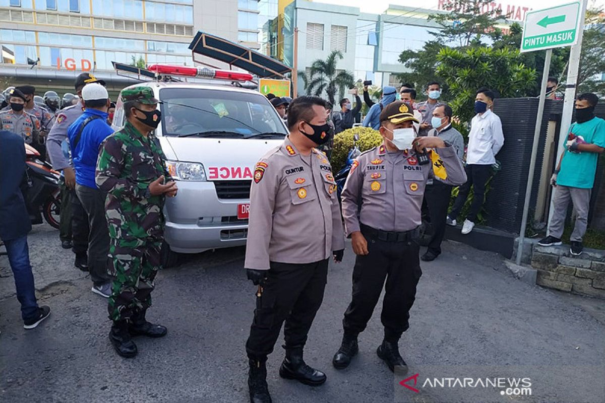 Polresta Mataram gagalkan pengambilan paksa jenazah COVID-19