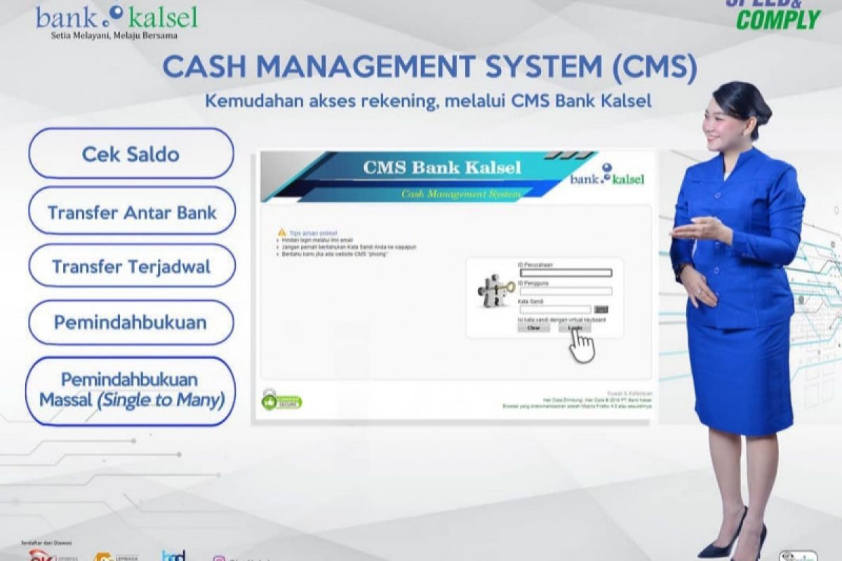 Bank Kalsel berikan kemudahan layanan melalui CMS