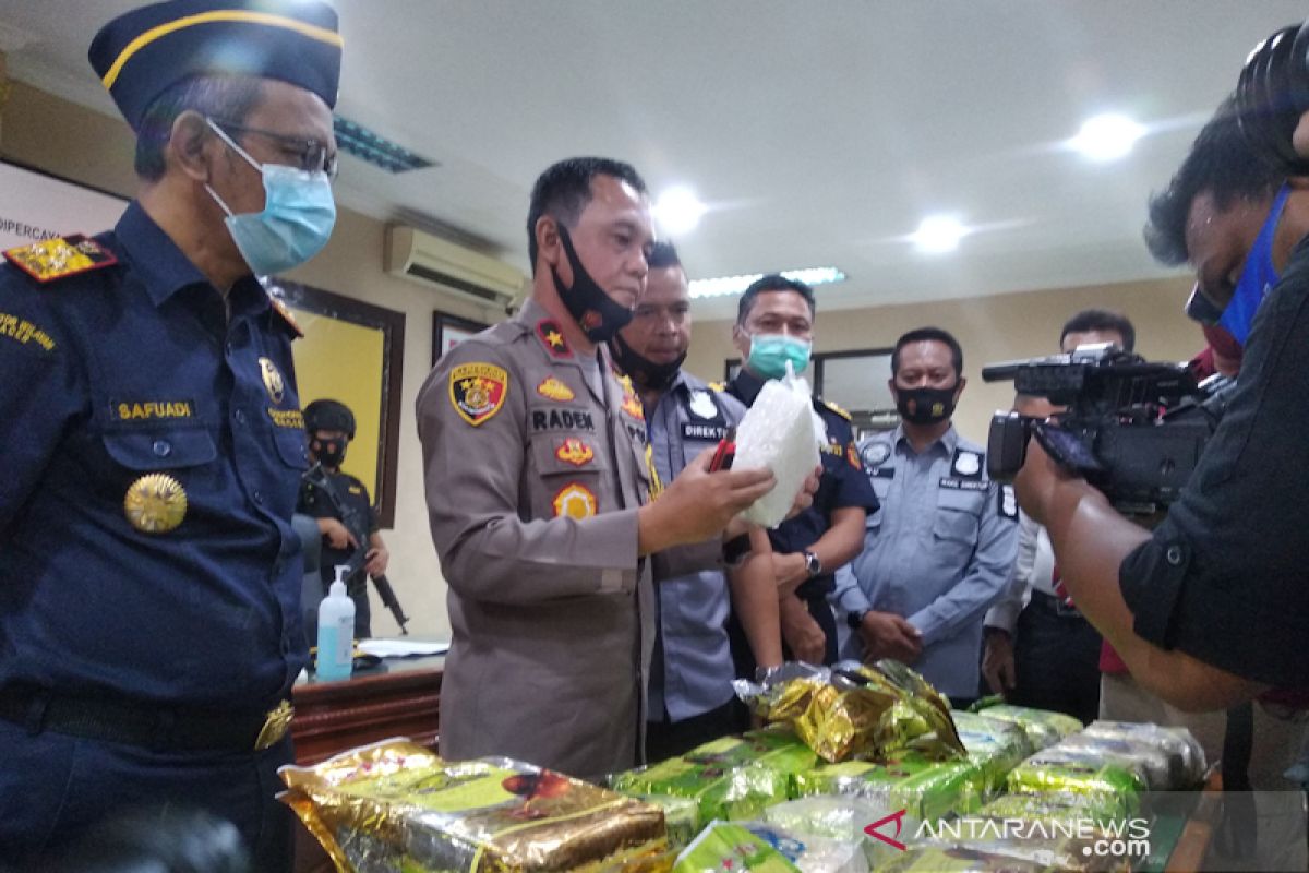 Polda Aceh gagalkan penyelundupan 33 kilogram sabu-sabu