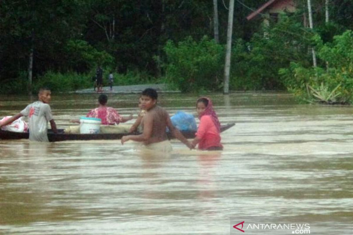 Ribuan rumah di tujuh kecamatan di Aceh Barat terendam banjir