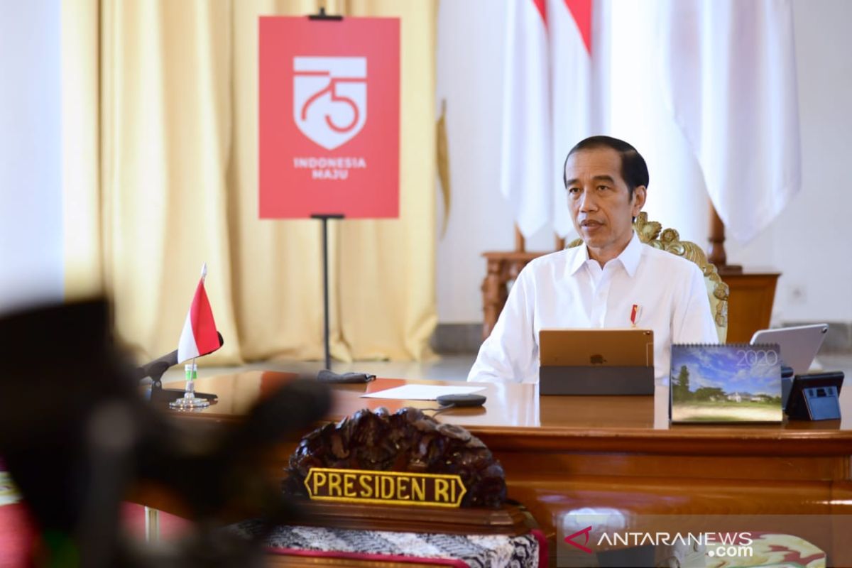 Jokowi's scathing attack over ministers' routine work despite crisis