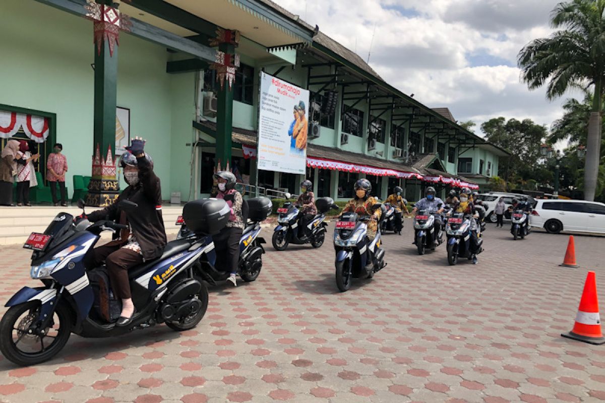 Penyuluh KB di Yogyakarta  dapat fasilitas motor dinas baru