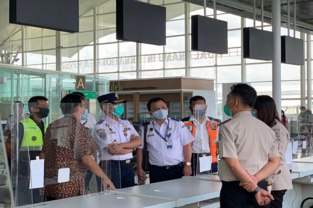 Bandara Kualanamu dinilai terapkan protokol kesehatan dengan baik