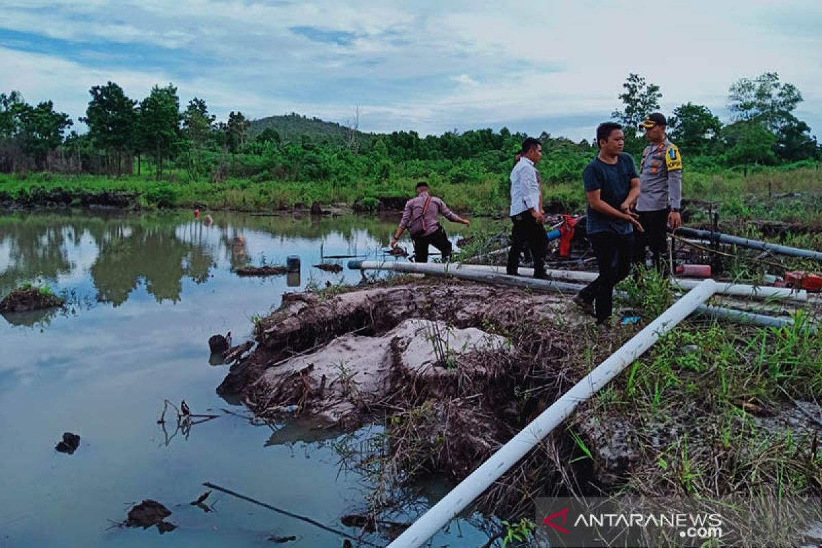 Tim gabungan Bintan hentikan aktivitas tambang pasir ilegal