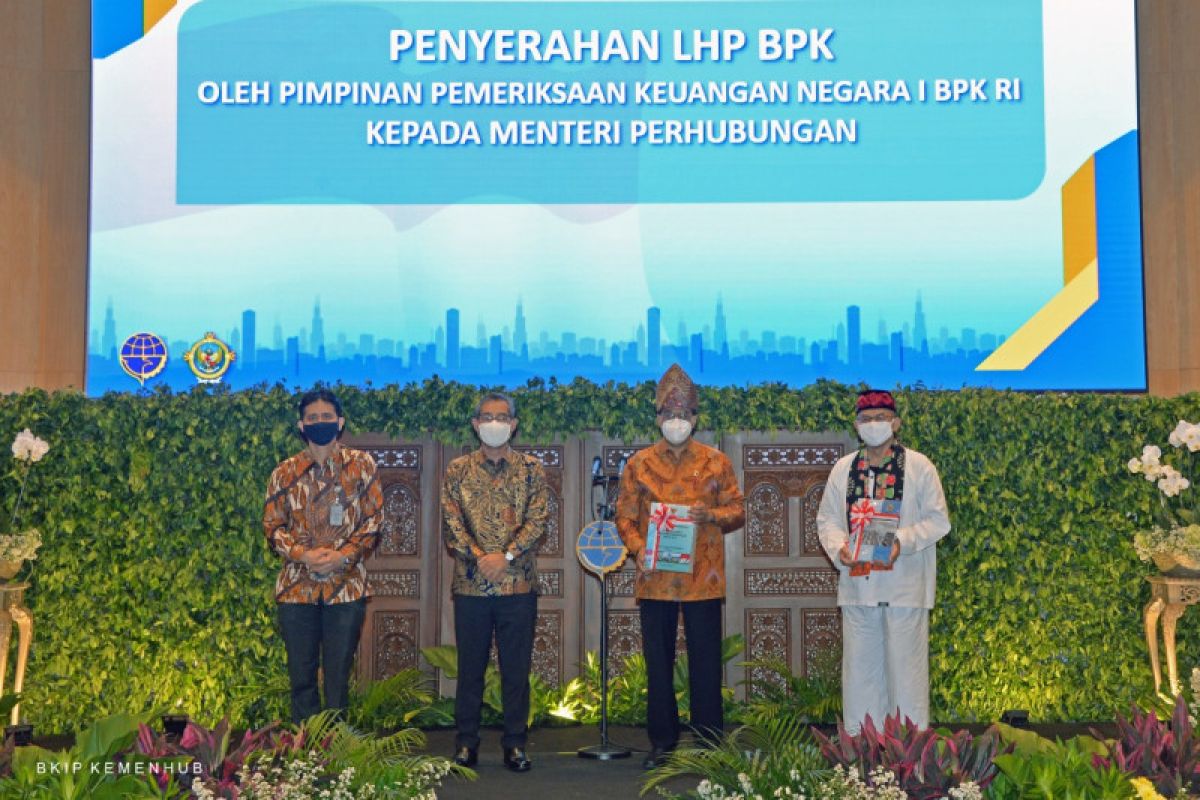 Menhub terima laporan keuangan 2019 Wajar Tanpa Pengecualian dari BPK