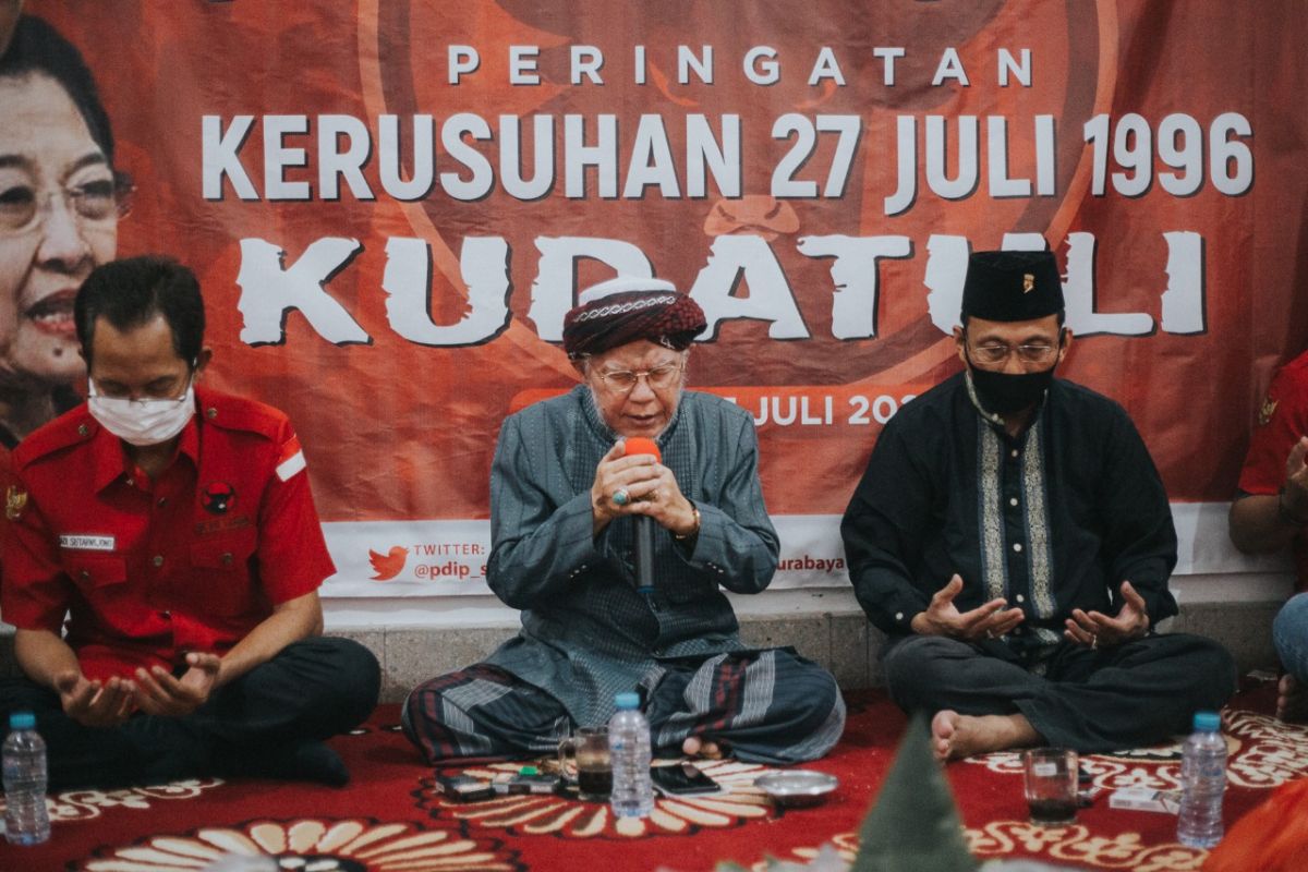 PDIP Surabaya gelar doa bersama untuk para korban Kudatuli