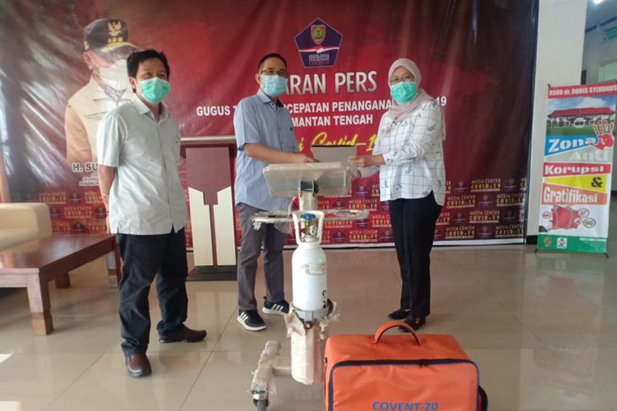 Adaro Group kembali bagikan ventilator ke RS di Palangkaraya