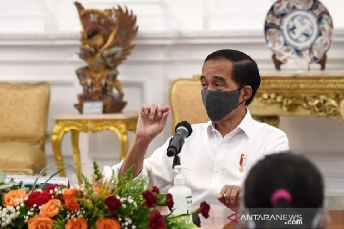 Presiden Joko Widodo minta jajarannya tidak lupakan agenda besar strategis