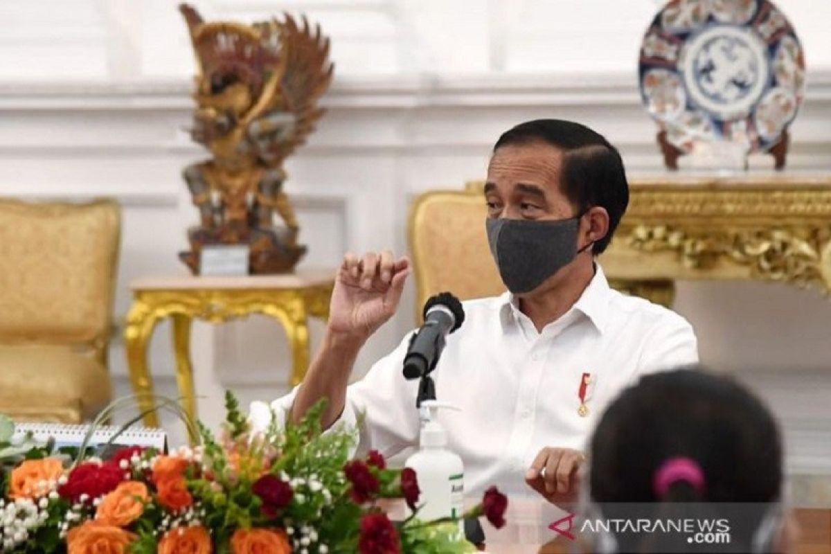 Jokowi instructs to conduct "wear face mask" campaign extensively