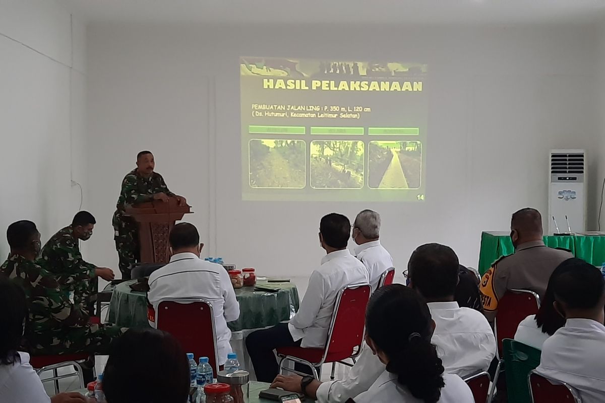 Dandim1504: Program TMMD wujud kekompakan TNI dan masyarakat