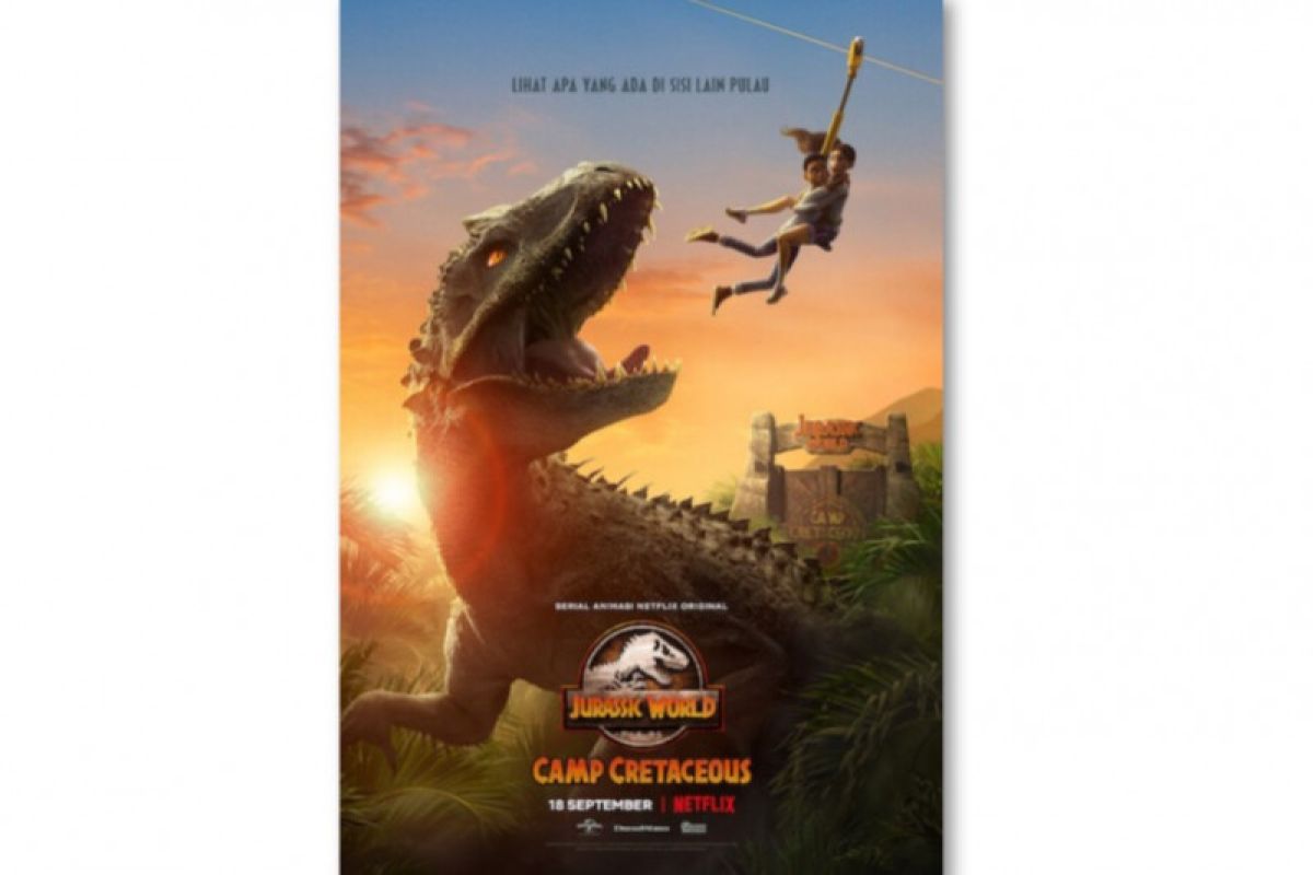Netflix segera hadirkan serial "Jurassic World Camp Cretaceous" tayang mulai 18 September
