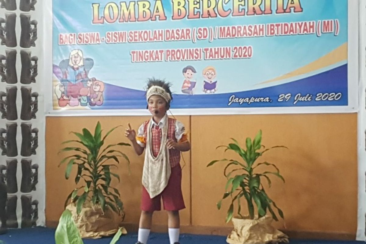 Disdik Papua dorong anak berani bicara melalui lomba cerita rakyat