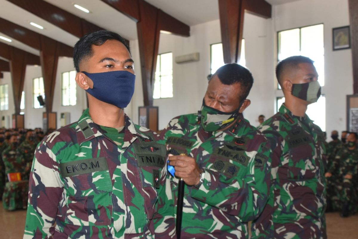 Pergesera prajurit BKO TNI AD di Papua Barat dilakukan bertahap