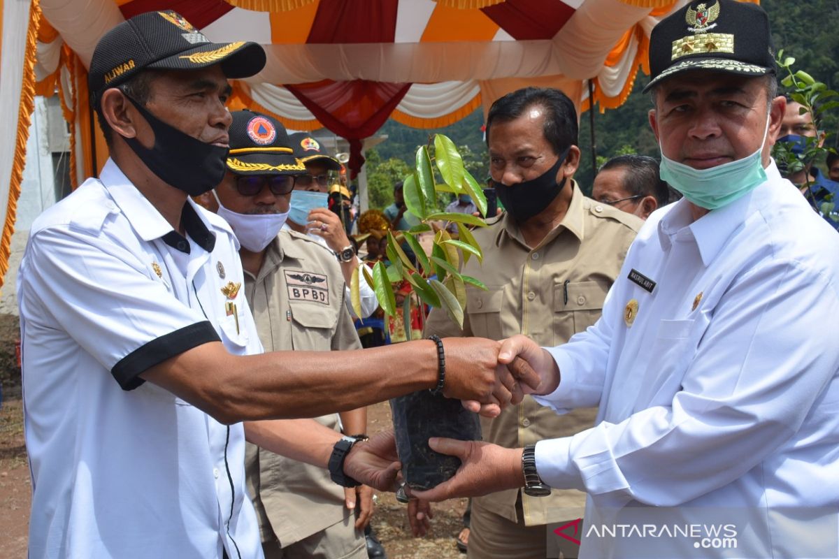 Wagub Sumbar serahkan bibit tanaman buah untuk gerakan ekonomi nagari