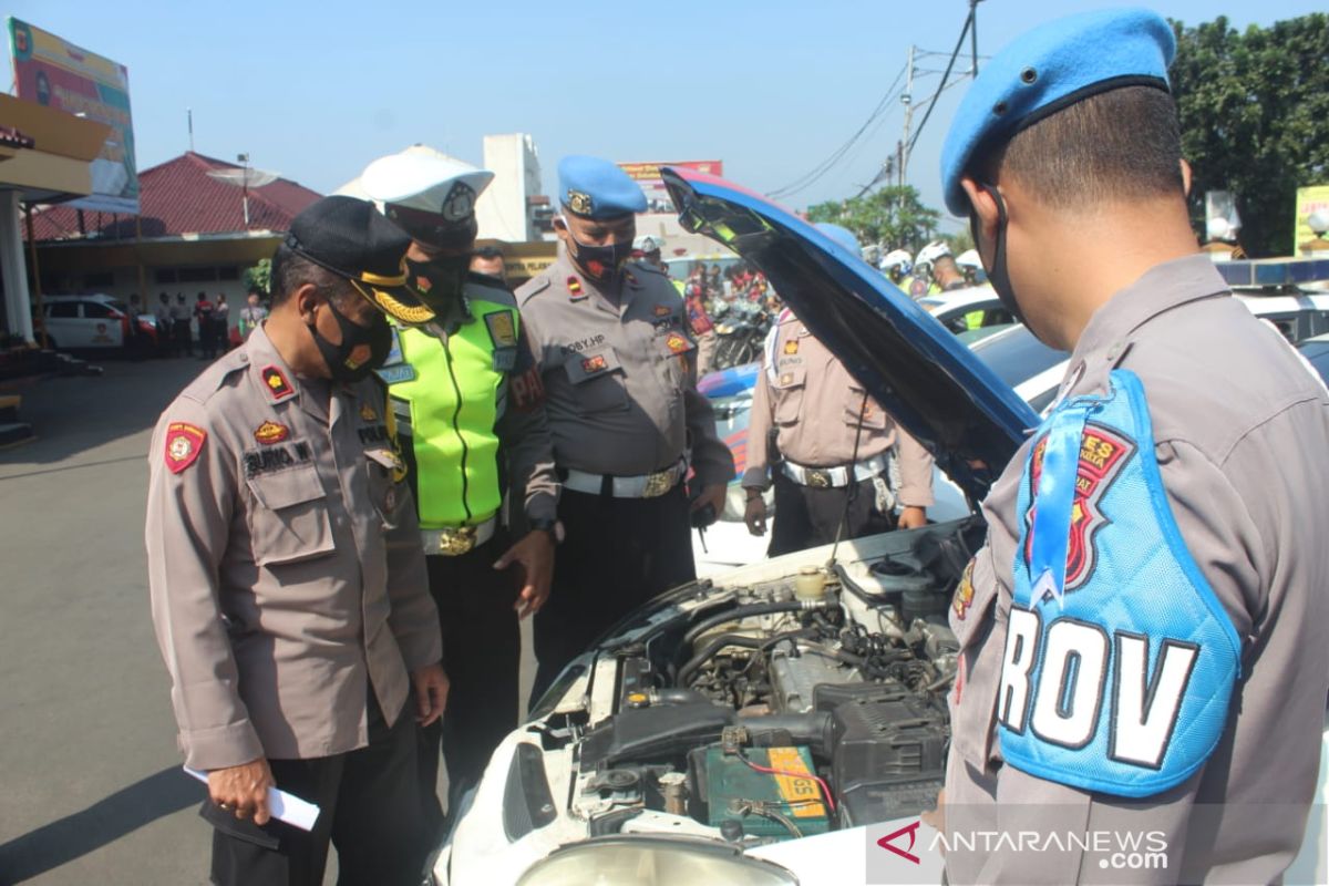 Ratusan personel Polres Sukabumi Kota siap amankan Idul Adha