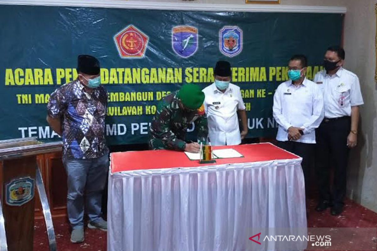 Pemkab Murung Raya apresiasi TMMD Imbangan Kodim 1013 Muara Teweh