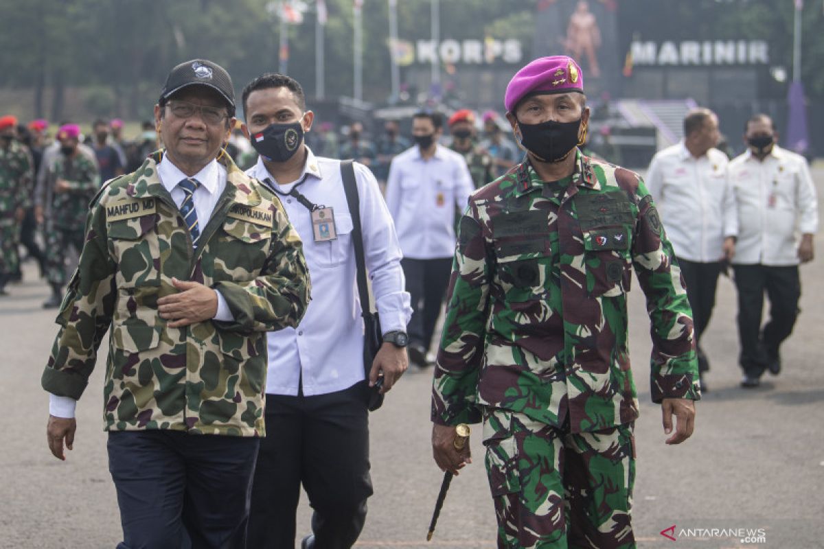 Mahfud MD: TNI perlu dilibatkan dalam tangani terorisme