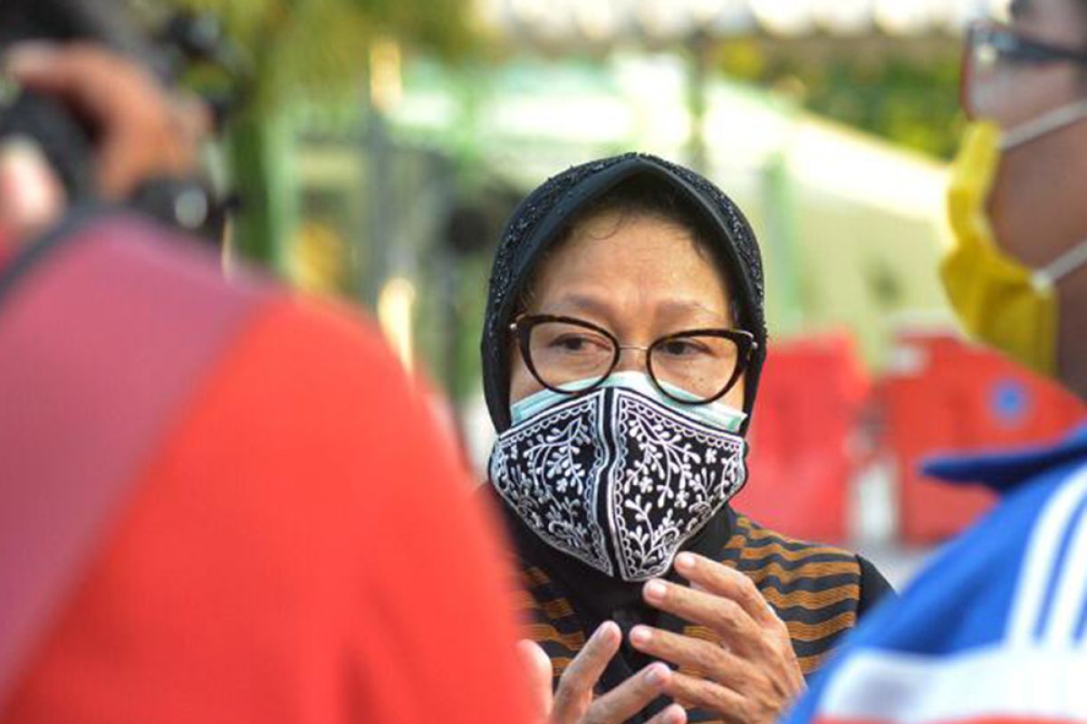 Risma minta pasien COVID-19 di perumahan elit Surabaya isolasi diri