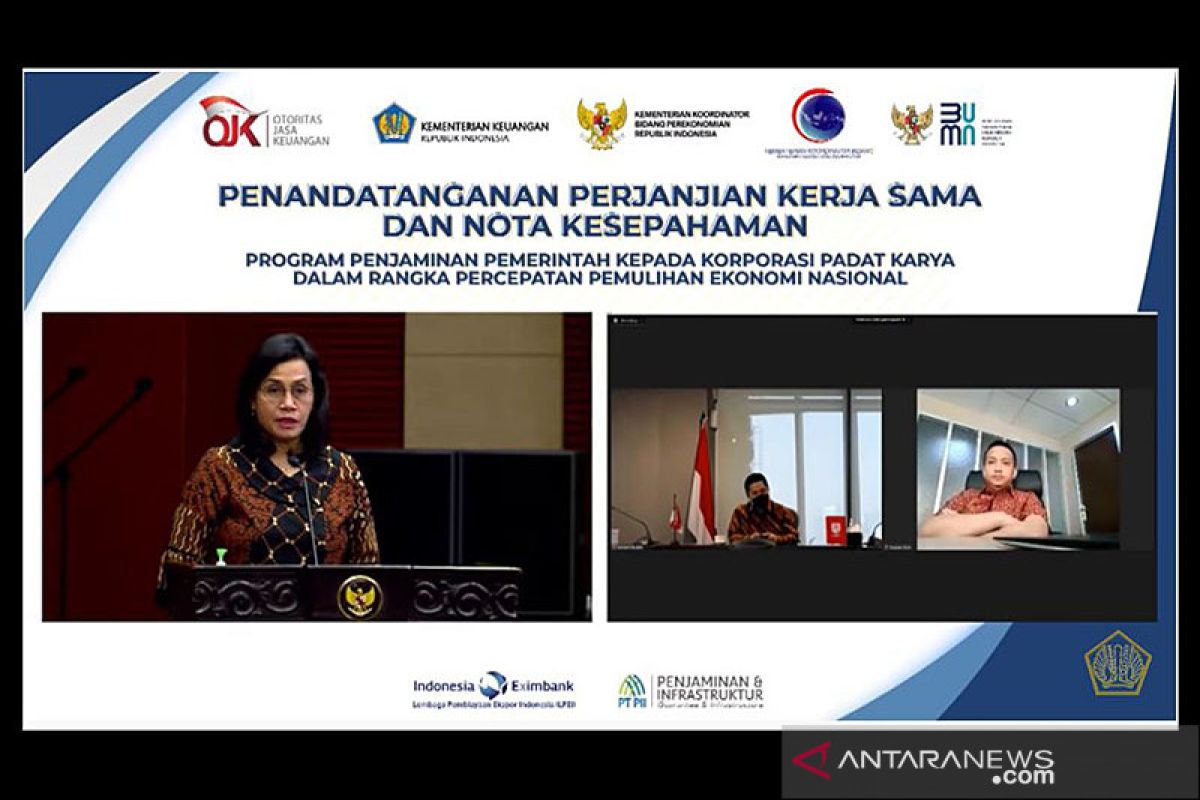 Sri Mulyani sebut penjaminan korporasi jadi katalis pemulihan ekonomi