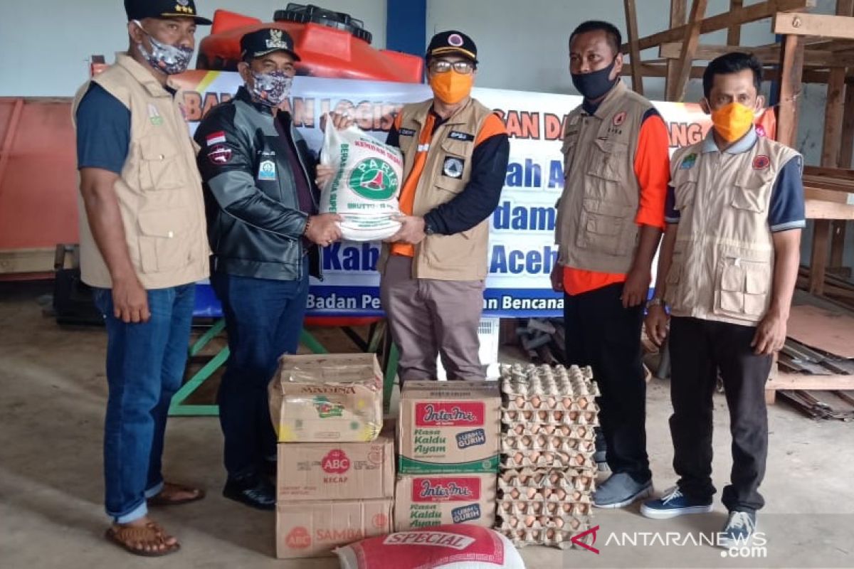BPBA salurkan bantuan masa panik bagi korban banjir Aceh Jaya