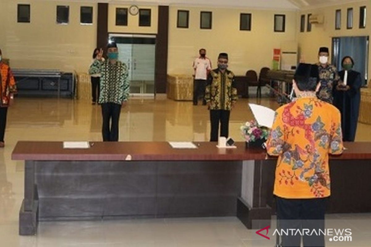 Kemenag Sulteng lakukan pengambilan sumpah sejumlah pejabat eselon IV