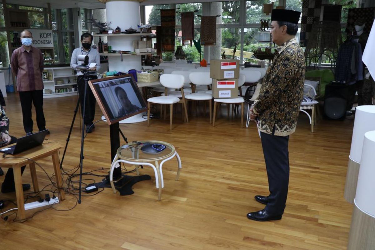 Yayasan Temasek bantu Indonesia 1 juta masker