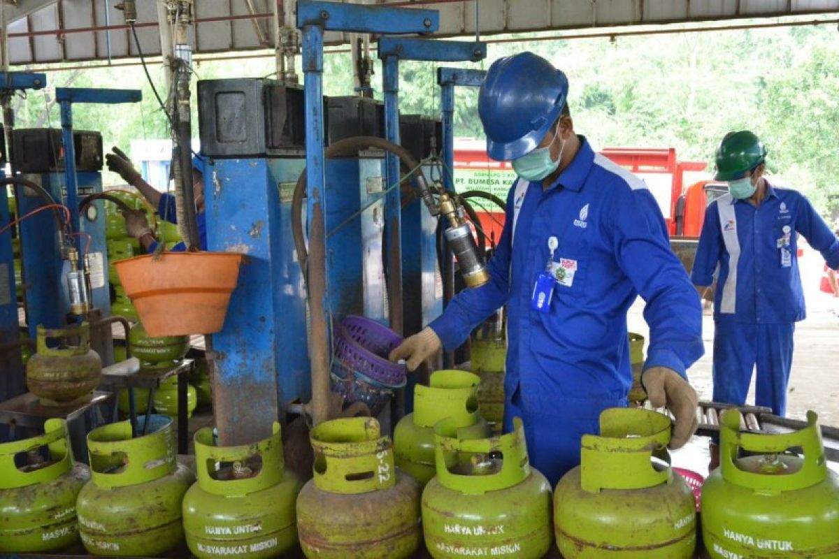 Pertamina tambah 512.000  tabung elpiji 3 kg saat Idul Adha di Sumut