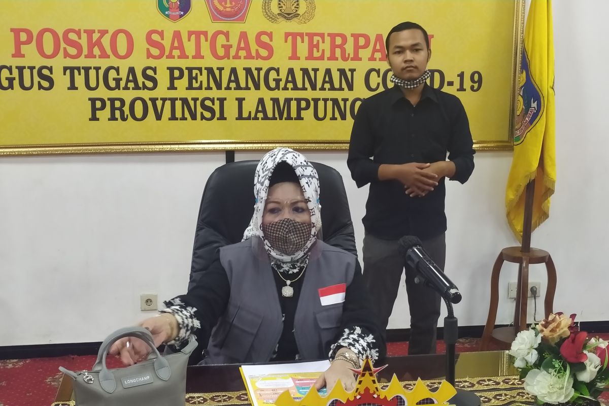 Kasus konfirmasi positif COVID-19 Lampung bertambah 3 orang