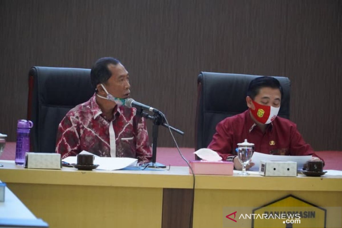 Wali Kota Banjarmasin lakukan evaluasi tentang penyerapan anggaran