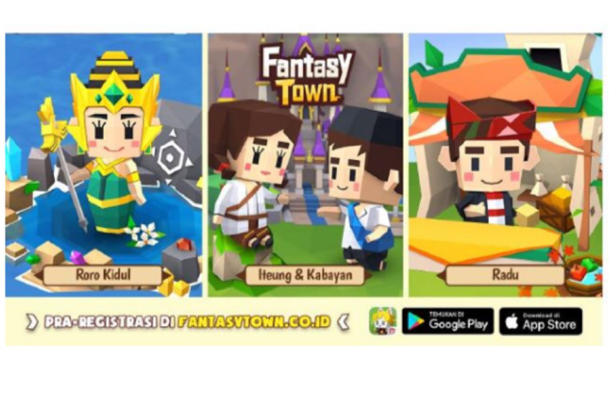 Lestarikan budaya Indonesia, Kemenparekraf dukung game "Fantasy Town"