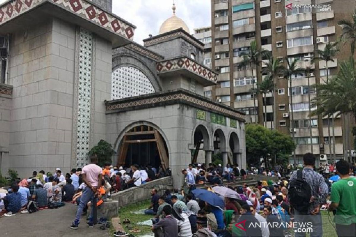 Taiwan merilis lima lokasi Shalat Id, satu khusus bagi WNI