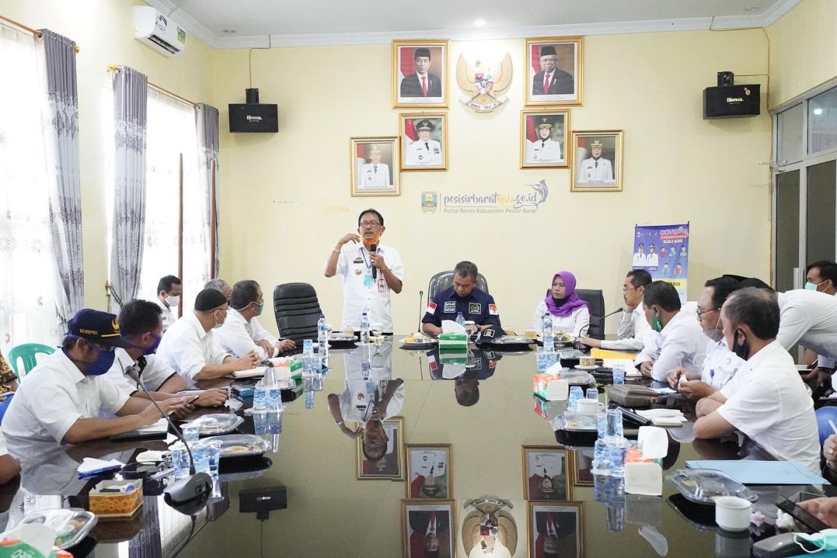 Bupati Pesisir Barat terima reses anggota DPD RI Dapil Lampung