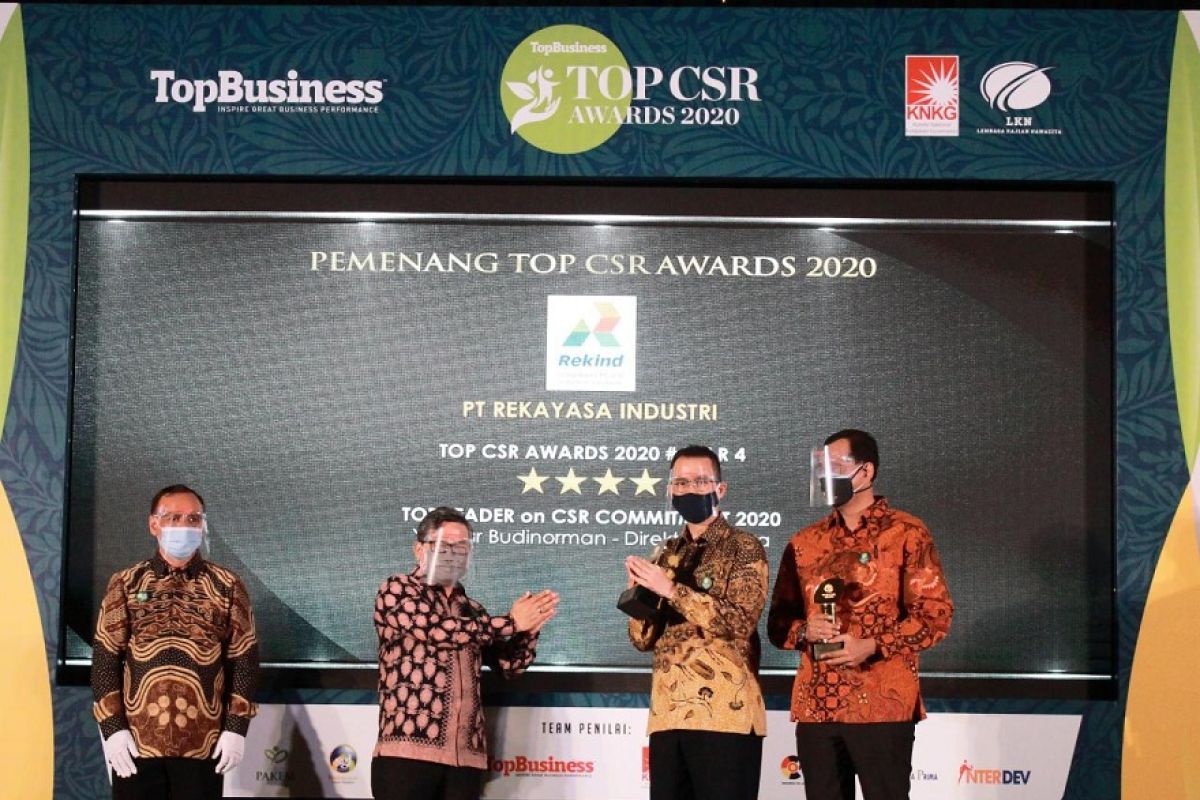 Rekind raih dua penghargaan Top CSR Award 2020