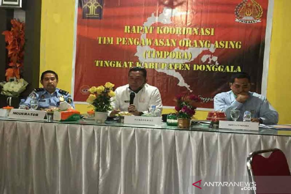 Imigrasi Palu koordinasi Pemkab Donggala optimalkan tugas timpora