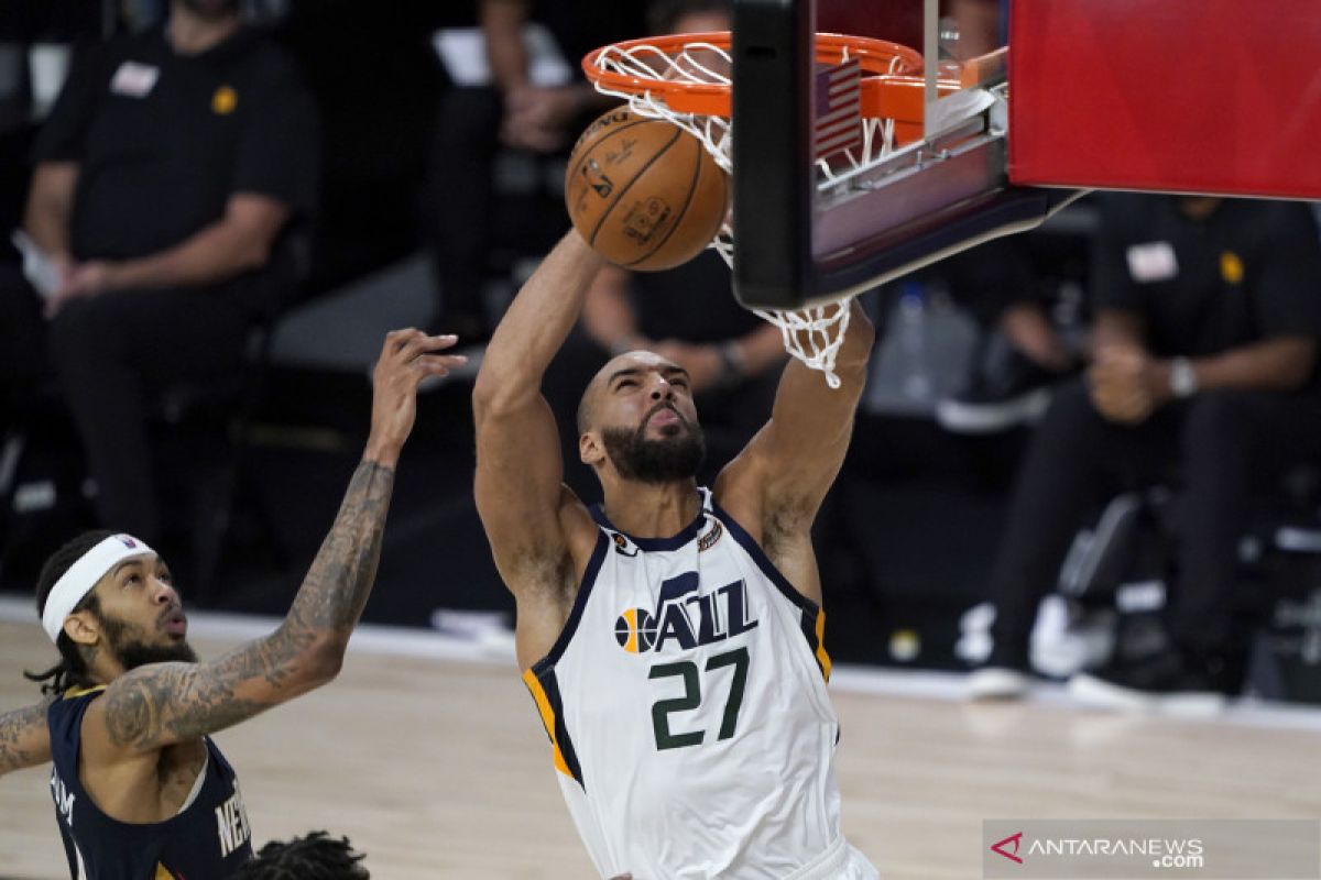 Jazz taklukkan Pelicans untuk tandai dimulainya kembali NBA