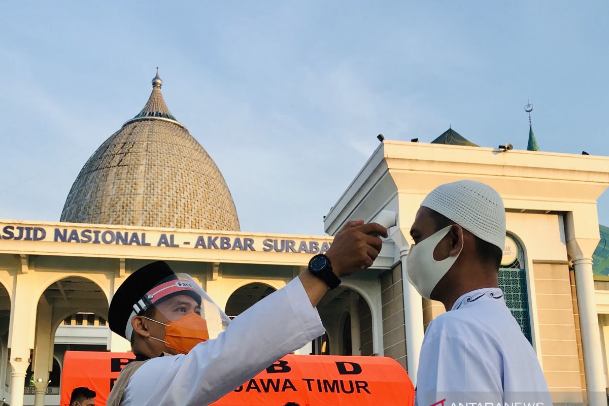 Shalat Idul Adha di Surabaya terapkan  protokol kesehatan secara ketat