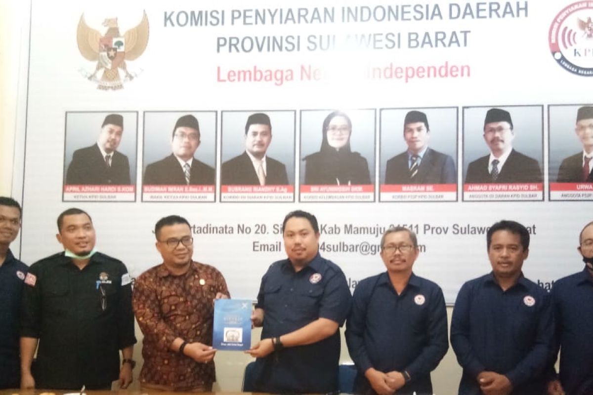 KPID Sulbar minta KPU Majene berdayakan lembaga penyiaran berizin