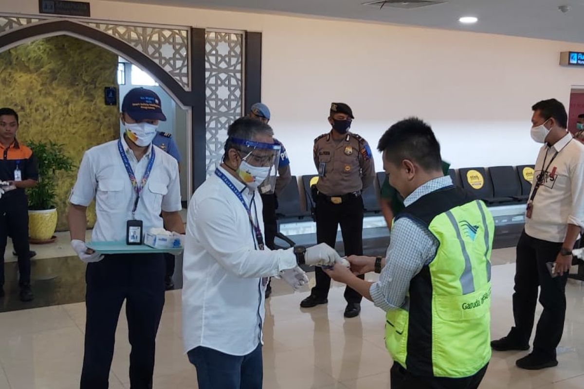 Jumlah penumpang yang tiba di Bandara Minangkabau meningkat jelang Idul Adha