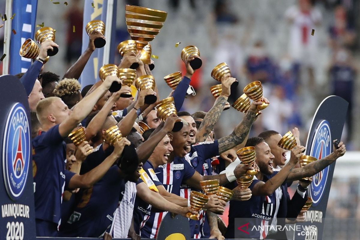 Ini daftar juara Piala Liga Prancis setelah PSG rebut edisi pemungkas