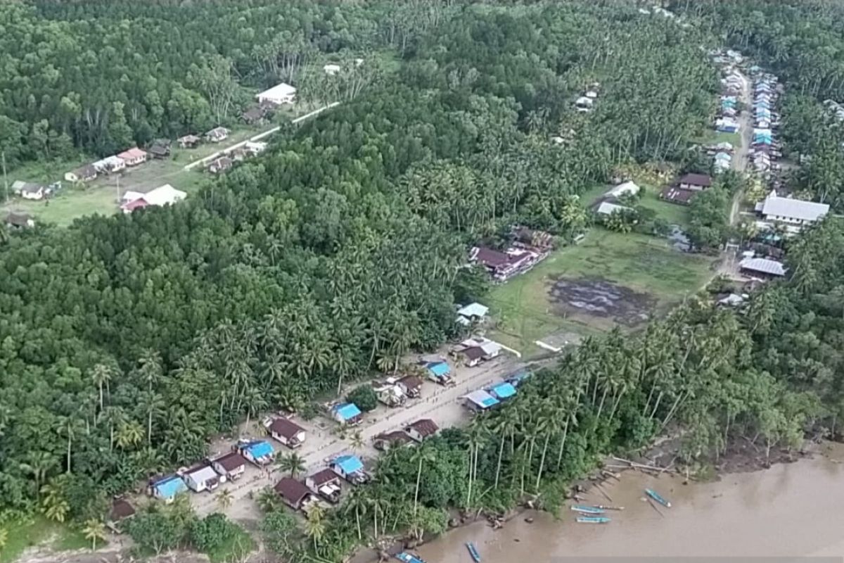 Dua kampung pesisir Mimika terendam banjir