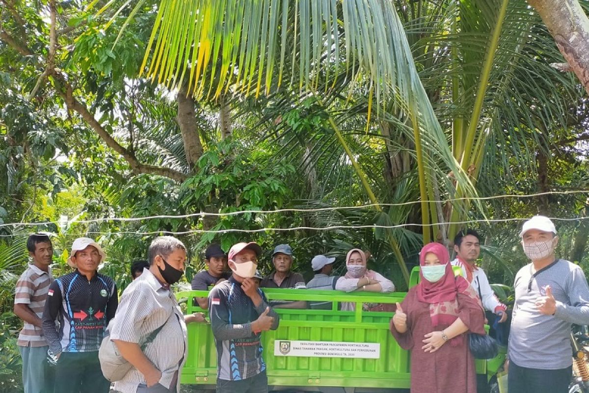 Petani Mukomuko terima bantuan peralatan pascapanen hortikultura