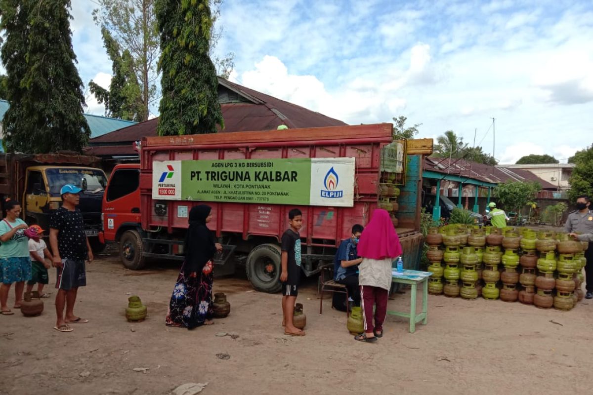 Pertamina: Operasi pasar elpiji di Pontianak mulai sepi pembeli