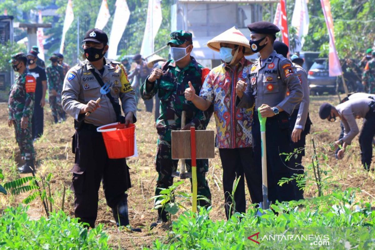 Wali Kota Tangerang apresiasi TNI-Polri lakukan program ketahanan pangan