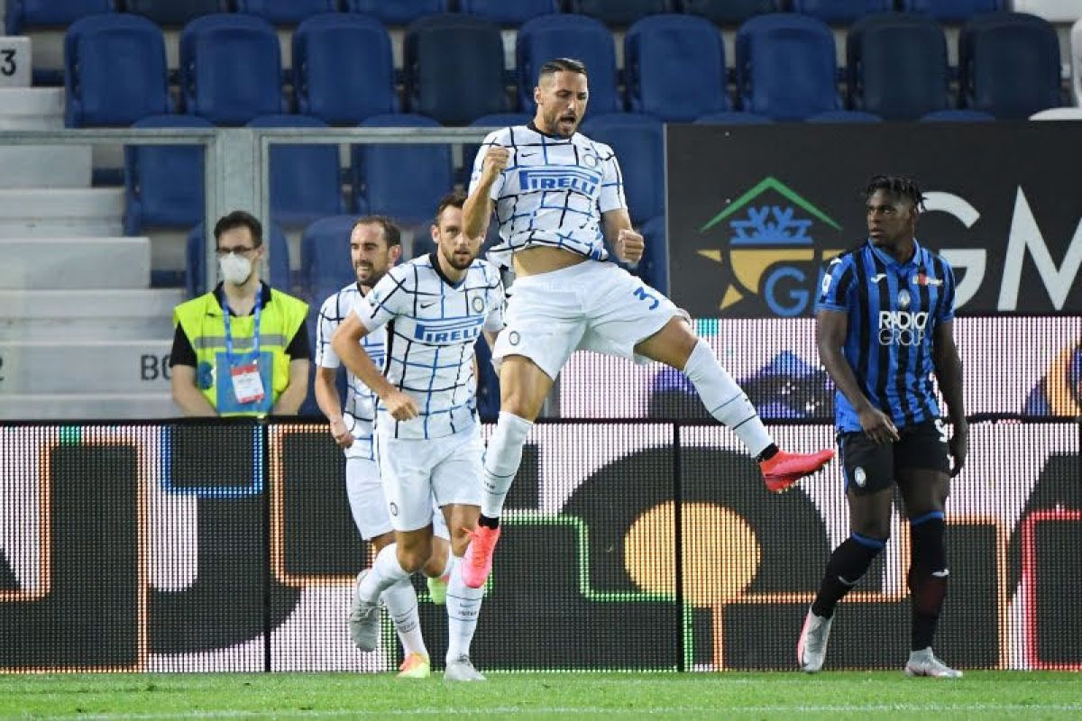Inter amankan peringkat kedua klasemen setelah gulung Atalanta 2-0