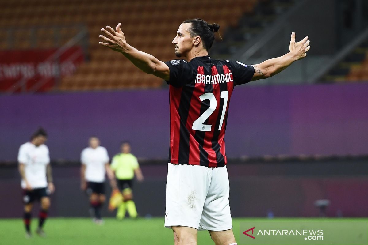 Ibrahimovic perpanjang kontrak dengan AC Milan sampai musim 2020/2021