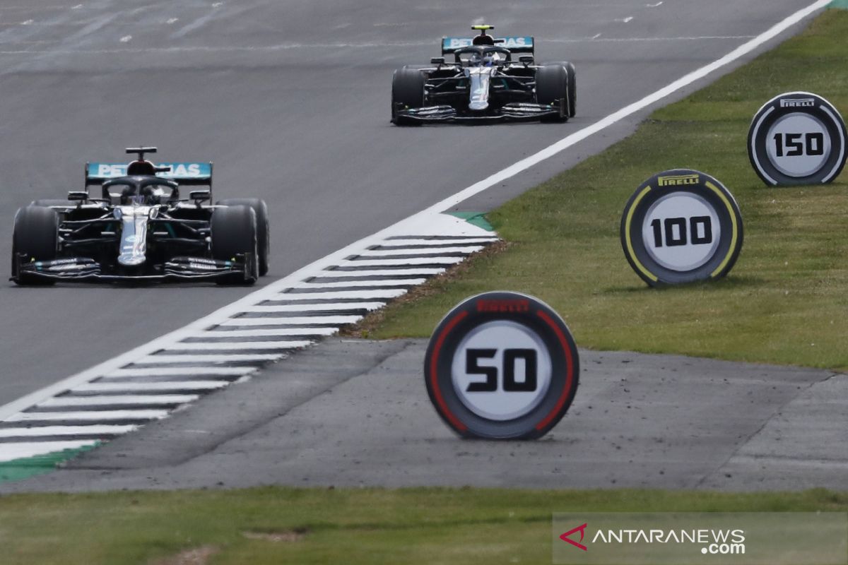 Formula 1: Hamilton lanjutkan dominasi Mercedes di Silverstone