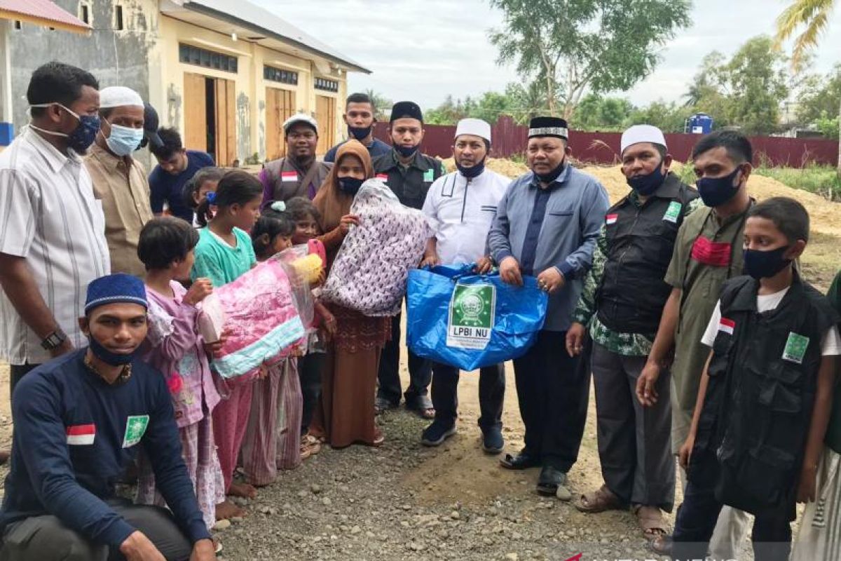 PWNU Aceh serahkan bantuan dan qurban untuk pengungsi Rohingya di Lhokseumawe